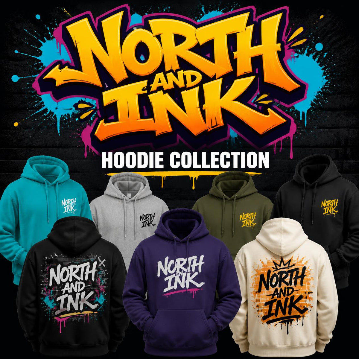 Hoodies & Jumpers North & Ink Creative Studio