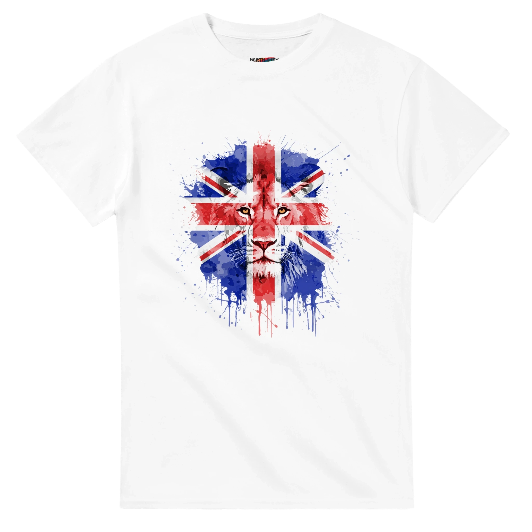 British Lion T-Shirt – Classic Union Jack Flag Graphic Tee